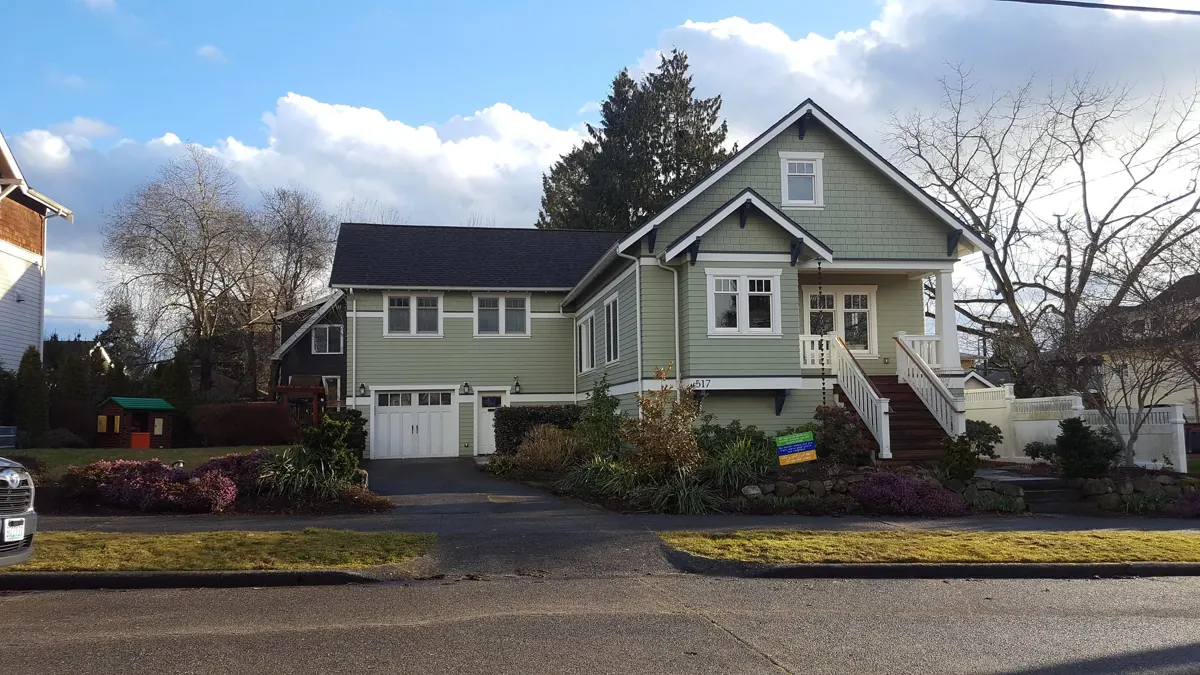 An attached secondary suite on a modest residential property.